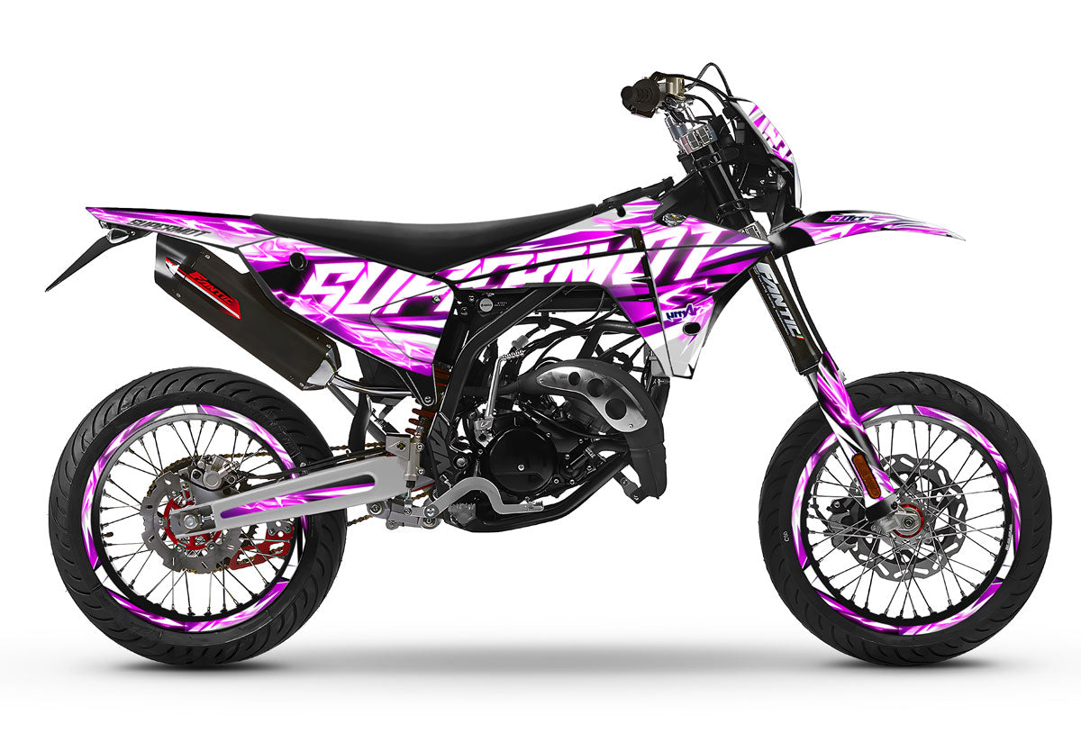 Dekor kit Fantic 50cc 2023-2025 Shaker | Motorradaufkleber | Personalisierung 50cc | armysctv