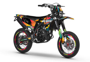 Dekor kit Fantic 50cc 2023-2025 Form | Motorradaufkleber | Personalisierung 50cc | armysctv
