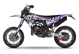 Dekor kit Fantic 50cc 2023-2025 Shiro | Motorradaufkleber | Personalisierung 50cc | armysctv