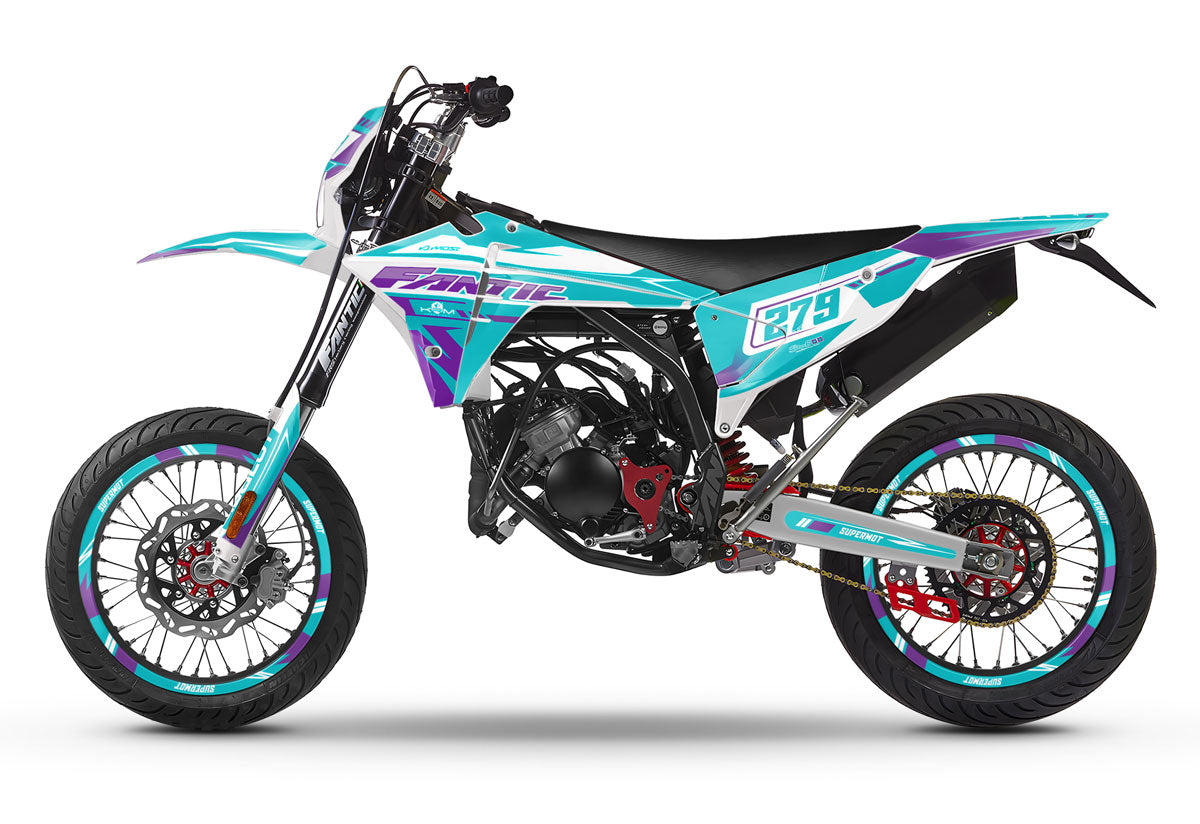 Deko-sett Fantic 50cc 2023-2025 Skynine | motorsykkelklistremerker | tilpasning 50cc | armysctv