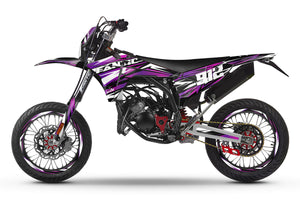 Dekor kit Fantic 50cc 2023-2025 Skyprem | Motorradaufkleber | Personalisierung 50cc | armysctv