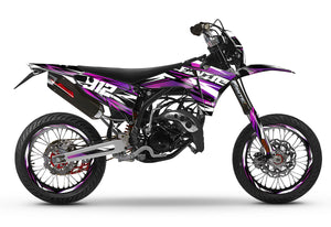 Dekor kit Fantic 50cc 2023-2025 Skyprem | Motorradaufkleber | Personalisierung 50cc | armysctv