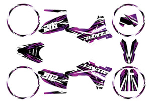 Dekor kit Fantic 50cc 2023-2025 Skyprem | Motorradaufkleber | Personalisierung 50cc | armysctv
