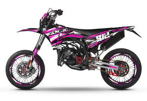 Dekor kit Fantic 50cc 2023-2025 Skyprem | Motorradaufkleber | Personalisierung 50cc | armysctv
