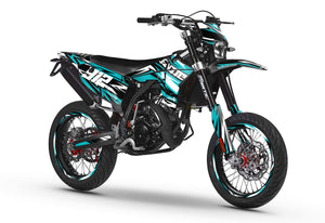 Dekor kit Fantic 50cc 2023-2025 Skyprem | Motorradaufkleber | Personalisierung 50cc | armysctv
