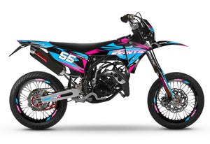 Dekor kit Fantic 50cc 2023-2025 Stream | Motorradaufkleber | Personalisierung 50cc | armysctv