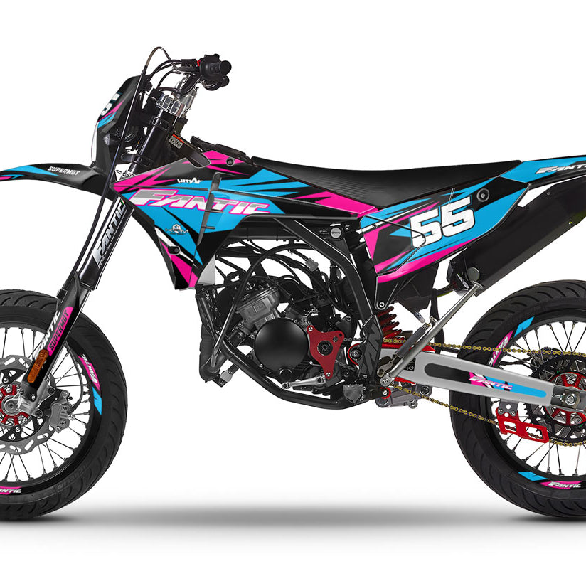 Graphics kit Fantic 50cc 2023-2025 Stream | motorcycle stickers | 50cc customization | armysctv