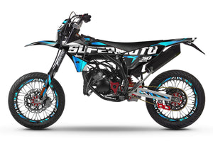 Dekor kit Fantic 50cc 2023-2025 Vision | Motorradaufkleber | Personalisierung 50cc | armysctv