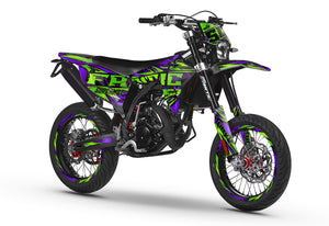 Dekor kit Fantic 50cc 2023-2025 Zontix | Motorradaufkleber | Personalisierung 50cc | armysctv