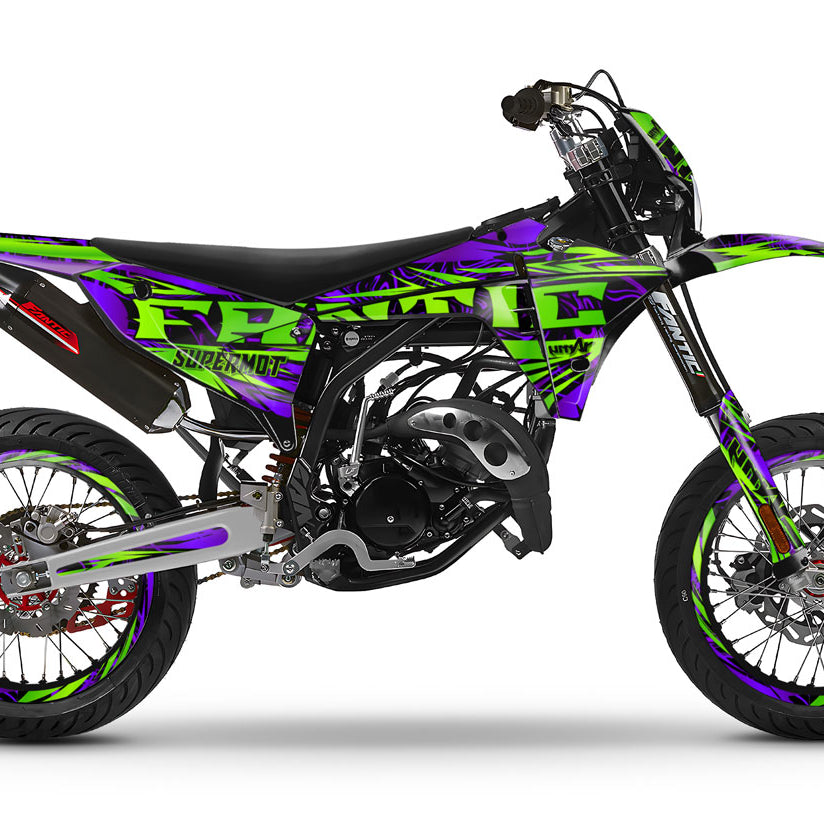 Graphics kit Fantic 50cc 2023-2025 Zontix | motorcycle stickers | 50cc customization | armysctv