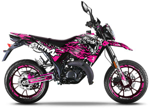Kit déco Generic Trigger SM 50cc 2006-2018 Eyes | autocollants moto | personnalisation 50cc | armysctv