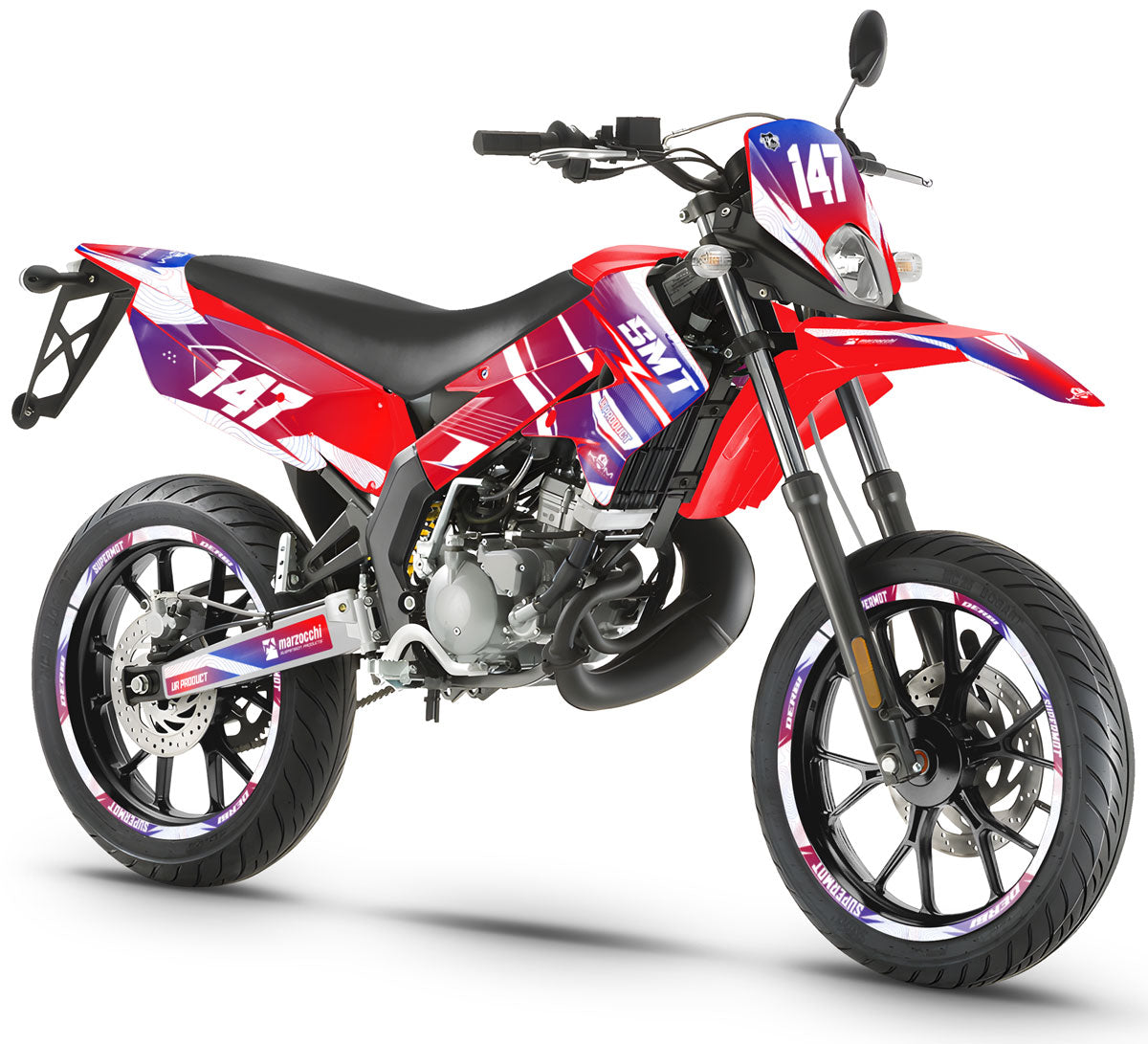Kit déco 50cc Gilera SMT 2011-2017 Army France | autocollants moto | personnalisation 50cc | armysctv