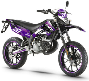 Deko-sett 50cc Gilera SMT 2011-2017 Hær Lilla | motorsykkelklistremerker | tilpasning 50cc | armysctv