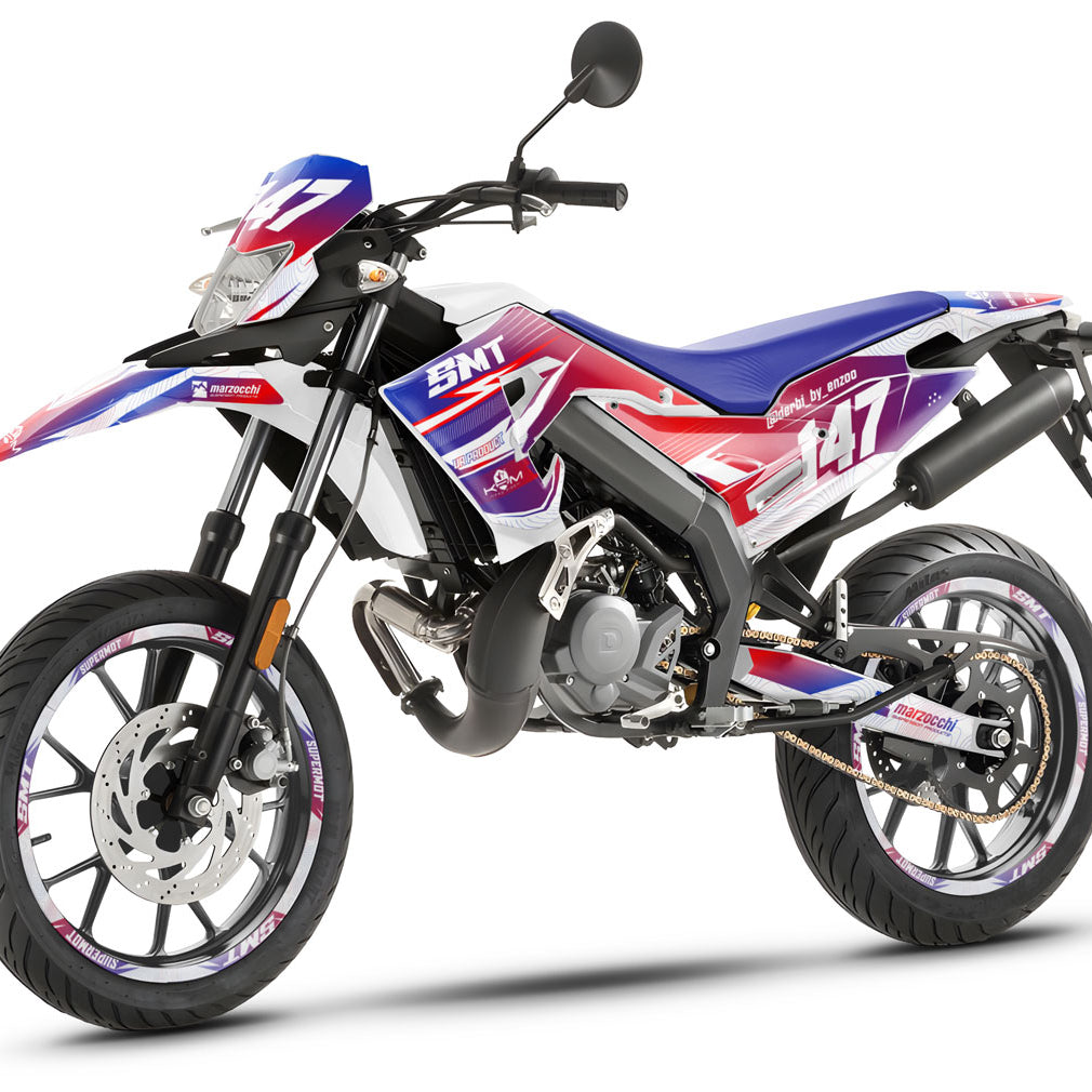 Deko-sett 50cc Gilera SMT 2018-2025 Frankrike | motorsykkelklistremerker | tilpasning 50cc | armysctv