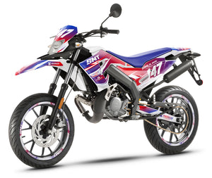 50cc Graphics kit Gilera SMT 2018-2025 France | motorcycle stickers | 50cc customization | armysctv
