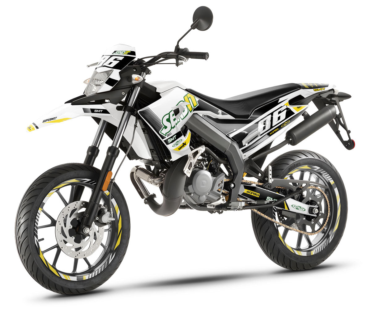 Deko-sett 50cc Gilera SMT 2018-2025 Send det | motorsykkel klistremerker | tilpasning 50cc | armysctv