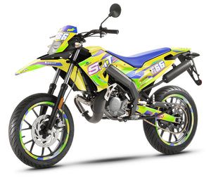 50cc Graphics kit Gilera SMT 2018-2025 Valentino | motorcycle stickers | 50cc customization | armysctv