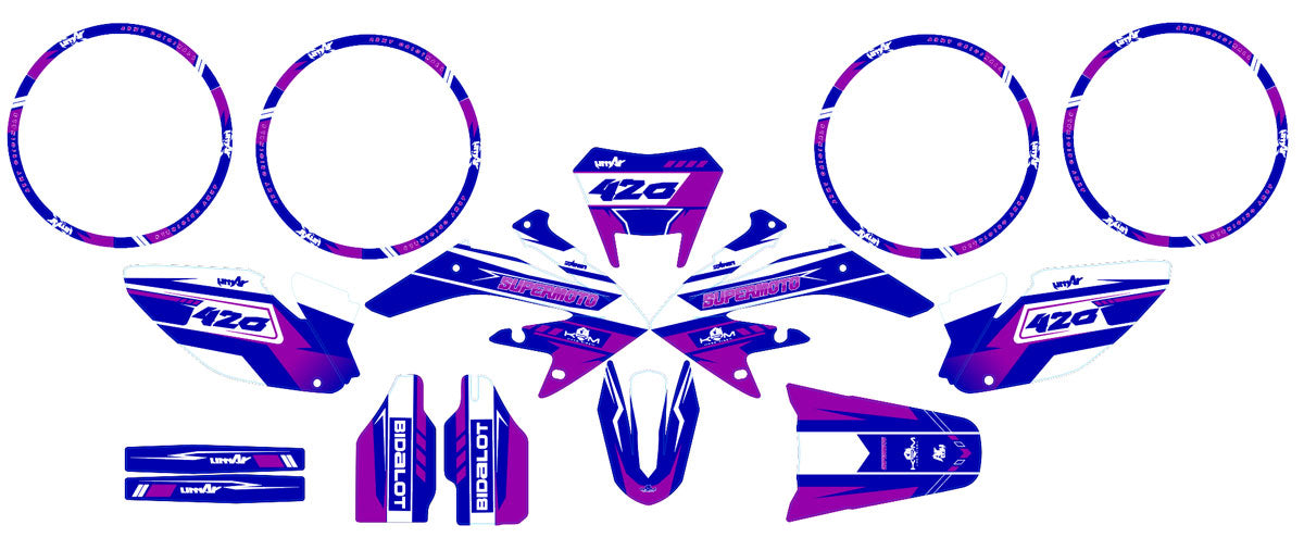 Graphics kit HM CRM 50 Skid Ninesky