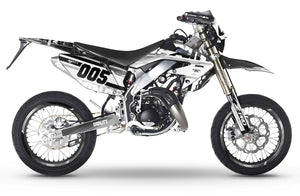 Dekor kit HM CRM 50 Derapage Army Greys | Motorradaufkleber | Personalisierung 50cc | armysctv