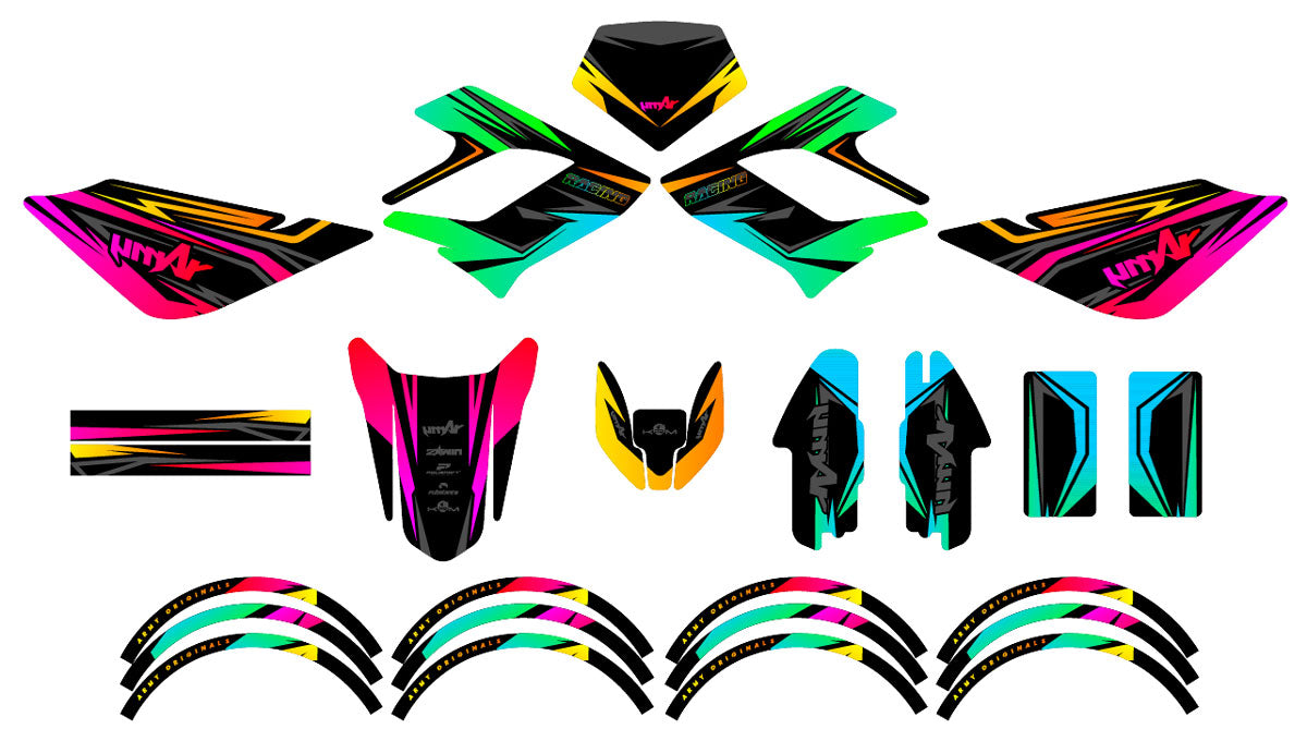 50cc Graphics kit Derbi DRD RacingEclipse