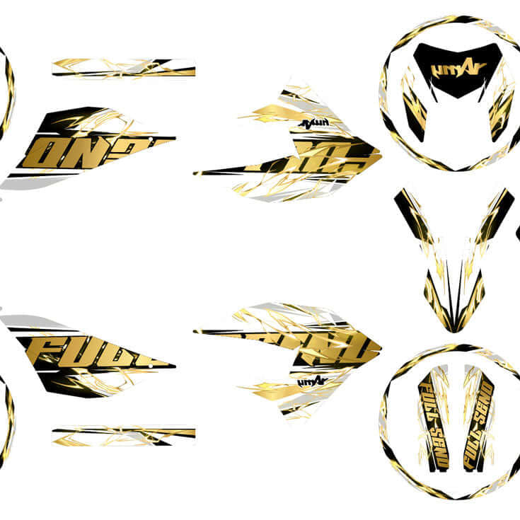 Kit déco 50cc Masai X-Ray 2019-2025 Haymaker | autocollants moto | personnalisation 50cc | armysctv