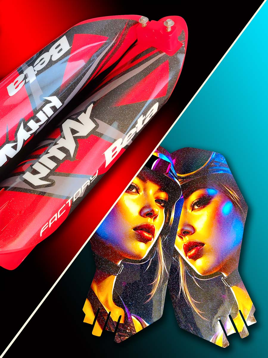 Graphics kit fork protections 100% custom