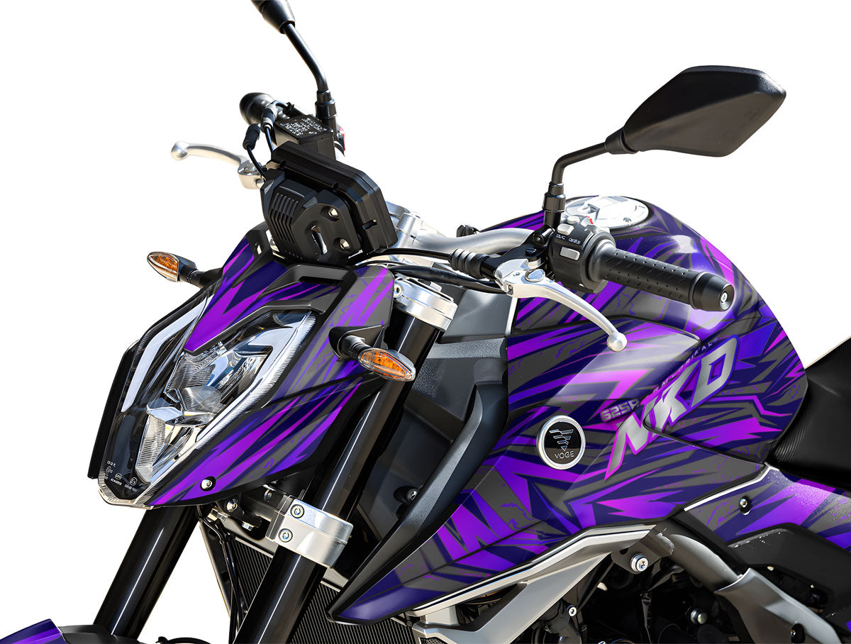 Kit pegatinas Voge R 625 2025-2026 Purpink