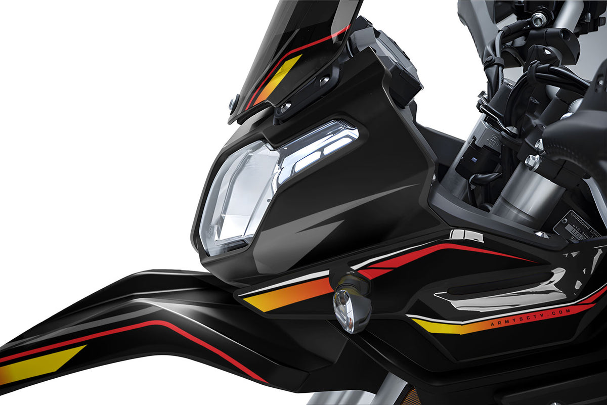 Dekor kit Voge 300 Rally 2022-2026 Anubis