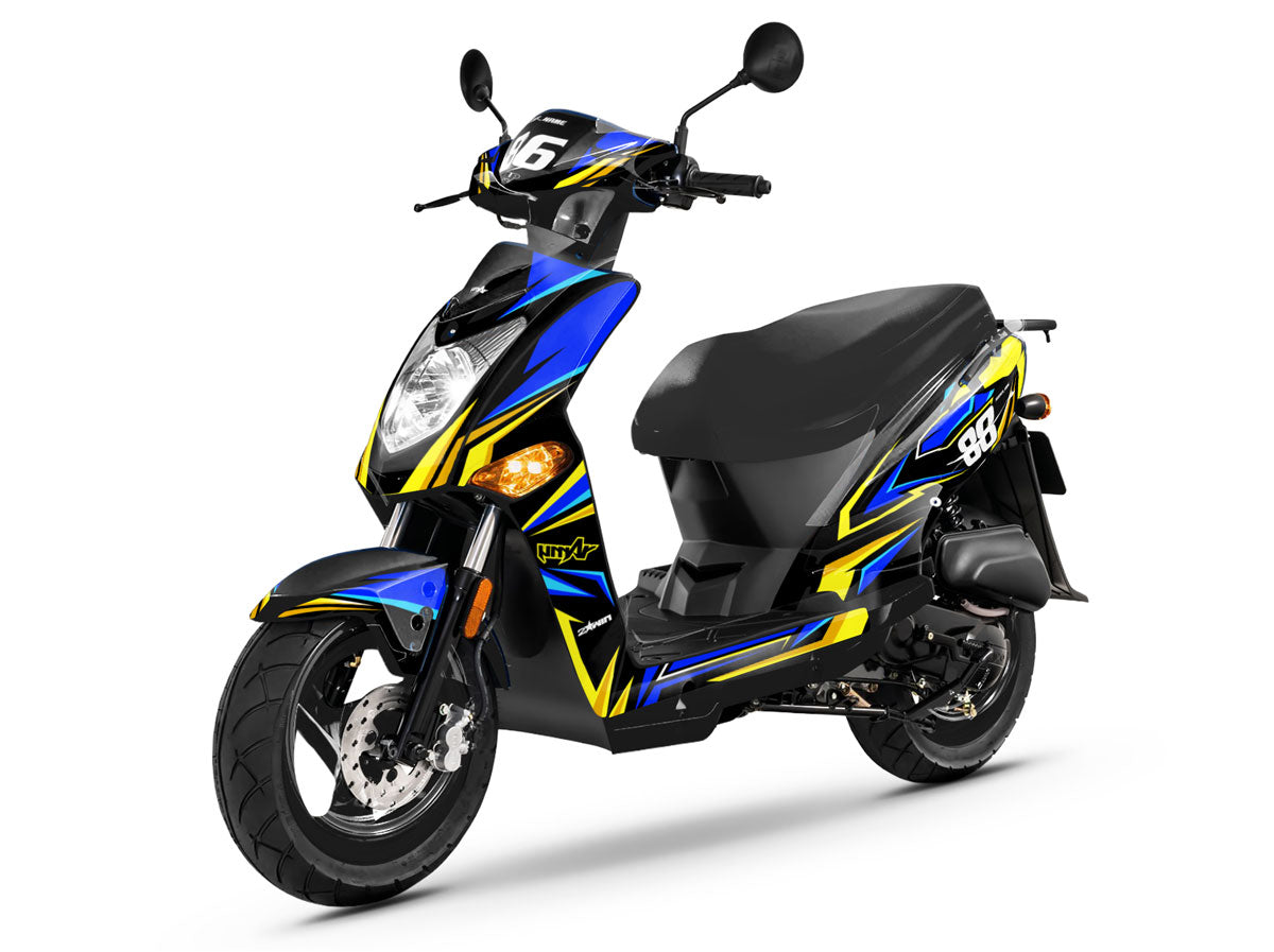 Kymco Agility 50 and 125cc Finder scooter decoration kit