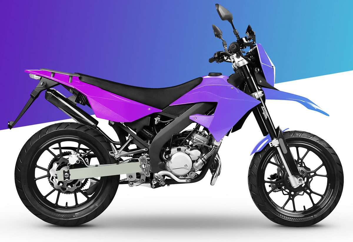 Kit déco 100% perso Masai X-Ray 50cc 2019-2025 | autocollants moto | personnalisation 50cc | armysctv