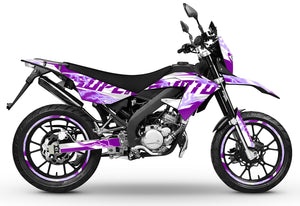 50cc Graphics kit Masai X-Ray 2019-2025 Superlight | motorcycle stickers | 50cc customization | armysctv