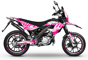 50cc Graphics kit Masai X-Ray 2019-2025 Superlight | motorcycle stickers | 50cc customization | armysctv