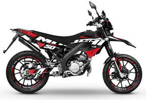 50cc Graphics kit Masai X-Ray 2019-2025 Vision | motorcycle stickers | 50cc customization | armysctv