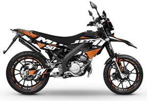 50cc Graphics kit Masai X-Ray 2019-2025 Vision | motorcycle stickers | 50cc customization | armysctv