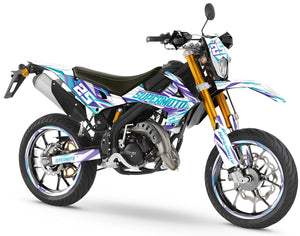 Rieju MRT 50cc 2022-2025 Graphics kit Complexity | motorcycle stickers | 50cc customization | armysctv