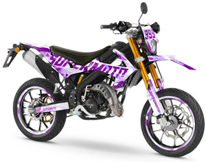 Kit pegatinas Rieju MRT 50cc 2022-2025 Encendedores | pegatinas para moto | personalización 50cc | armysctv