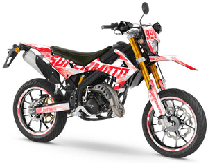 Kit pegatinas Rieju MRT 50cc 2022-2025 Encendedores | pegatinas para moto | personalización 50cc | armysctv