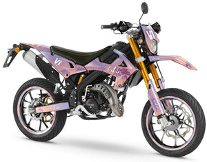 Kit pegatinas Rieju MRT 50cc 2022-2025 Vibin | pegatinas para moto | personalización 50cc | armysctv