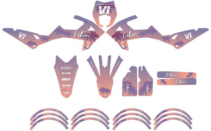 Kit pegatinas Rieju MRT 50cc 2022-2025 Vibin | pegatinas para moto | personalización 50cc | armysctv