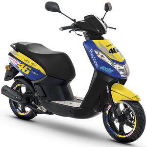 Kit pegatinas scooter Peugeot Kisbee 2010-2017 Breil | pegatinas moto | personalización 50cc | armysctv