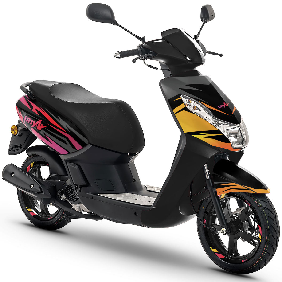 Dekor kit Roller Peugeot Kisbee 2010-2017 Eclipse | Motorradaufkleber | Personalisierung 50cc | armysctv