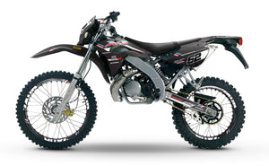 Dekor kit 50cc Peugeot XPS Street Evo 2 (2004-2008) Schwarze Katze | Motorradaufkleber | 50cc Personalisierung | armysctv