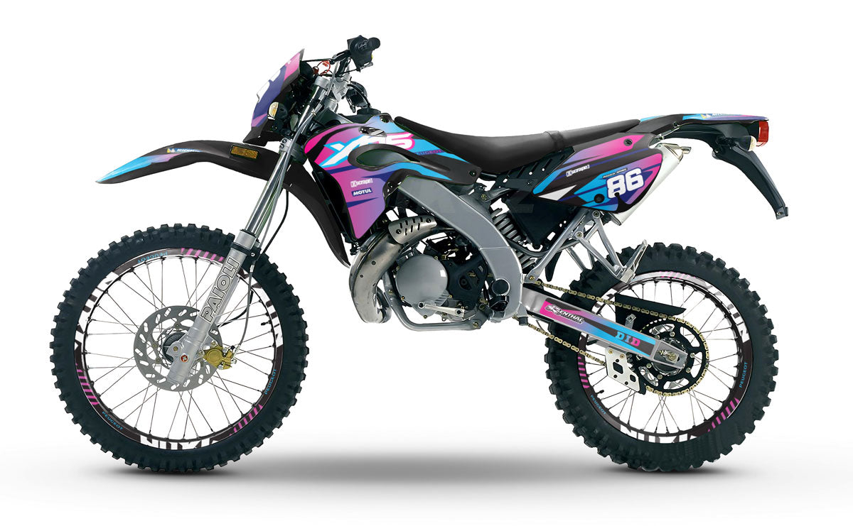 Dekor kit 50cc Peugeot XPS Street Evo 2 (2004-2008) Blast | Motorradaufkleber | 50cc Personalisierung | armysctv