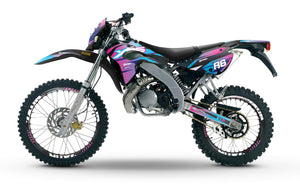 Dekor kit 50cc Peugeot XPS Street Evo 2 (2004-2008) Blast | Motorradaufkleber | 50cc Personalisierung | armysctv