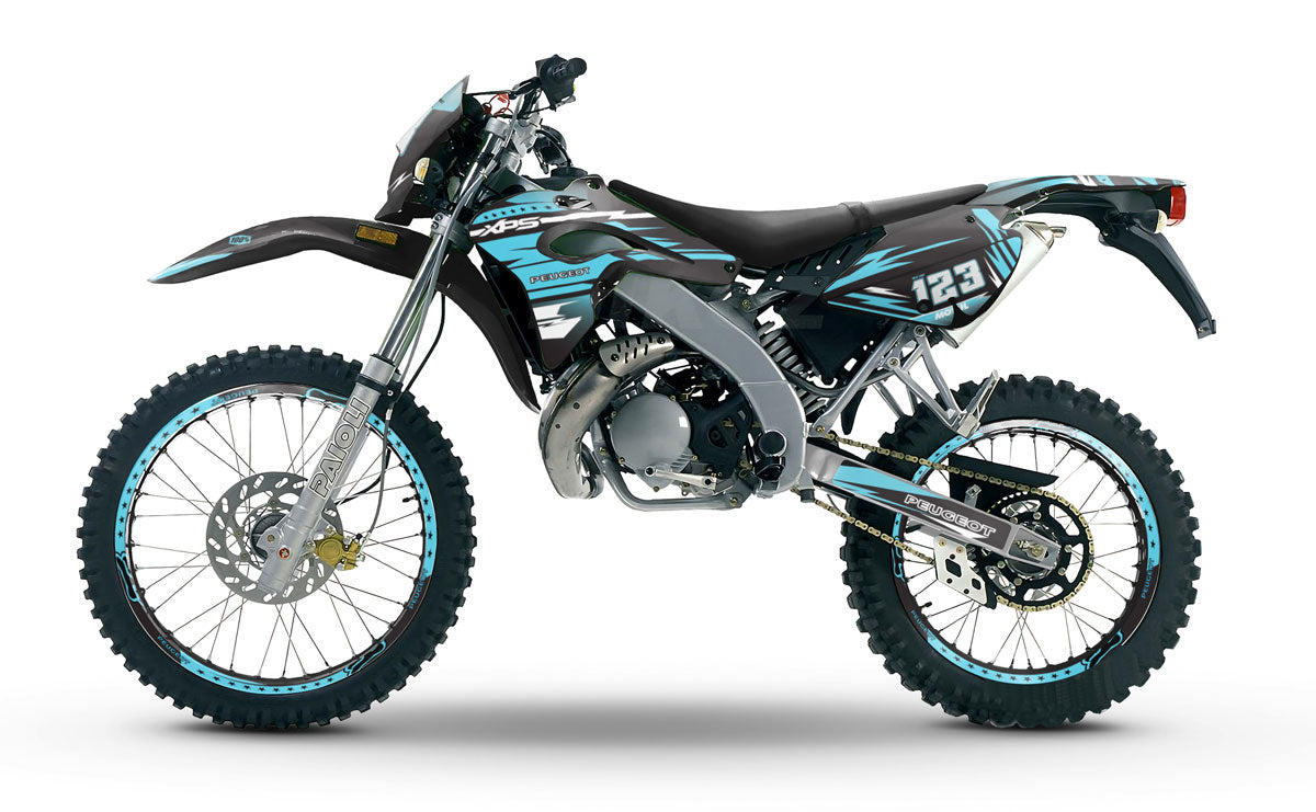 Dekor kit 50cc Peugeot XPS Street Evo 2 (2004-2008) Traum | Motorradaufkleber | 50cc Personalisierung | armysctv