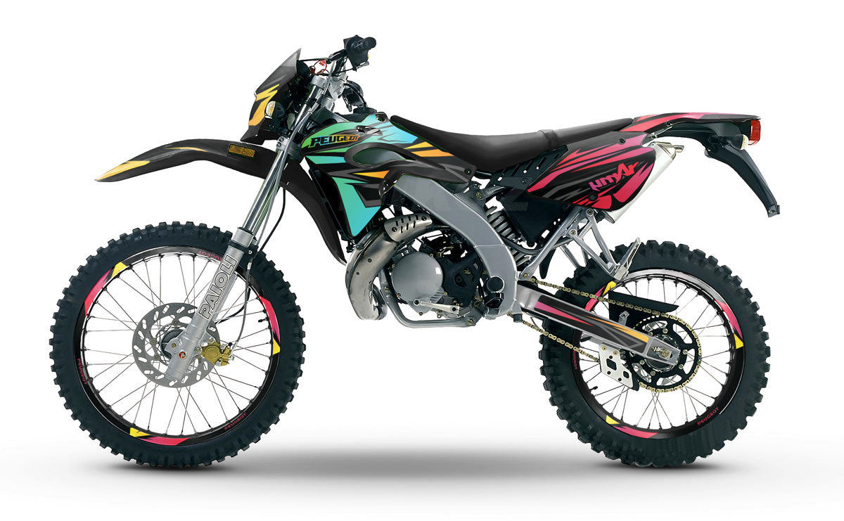Kit déco 50cc Peugeot XPS Street Evo 2 (2004-2008) Eclipse | autocollants moto | personnalisation 50cc | armysctv