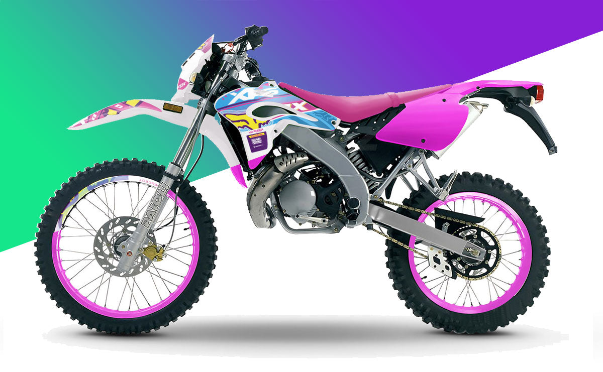 Kit pegatinas 50cc 100% personalizado Peugeot XPS Street Evo 2 (2004-2008) | pegatinas para moto | personalización 50cc | armysctv
