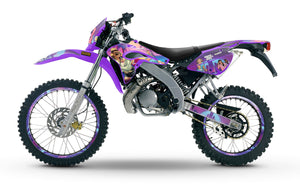 Dekor kit 50cc Peugeot XPS Street Evo 2 (2004-2008) GTA Vice City | Motorradaufkleber | 50cc Personalisierung | armysctv
