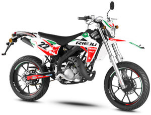 Dekor kit Rieju MRT 50cc 2009-2021 Six Days Italia | Motorradaufkleber | Personalisierung 50cc | armysctv