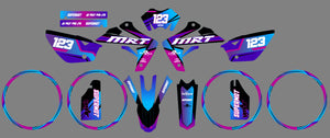 Dekor kit Rieju MRT 50cc 2009-2021 Artisse | Motorradaufkleber | Personalisierung 50cc | armysctv